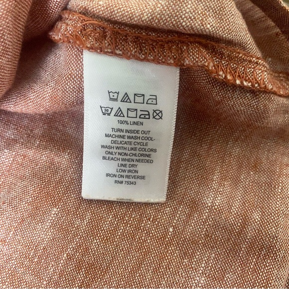 linen button up - Picture 2 of 8